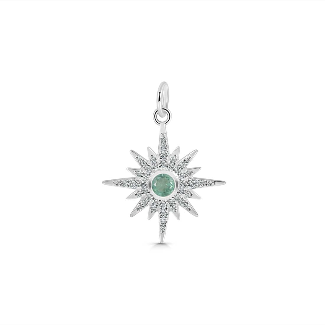Green Kyanite Pendant-(KYN-SP-693-G.)